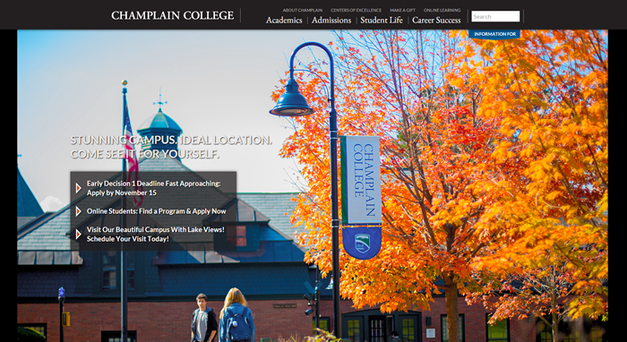 Champlain Home Page