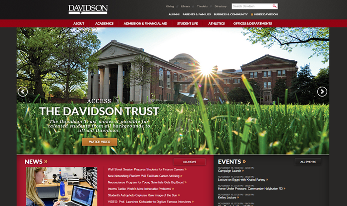 Davidson Home Page